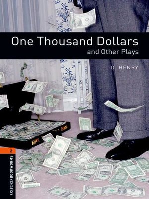 cover image of One Thousand Dollars and Other Plays